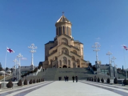 მსოფლიო საპატრიარქოს წარმომადგენელი - ღმერთმა დალოცოს და გააძლიეროს ქართველი ხალხი, რომელიც ბურჯია რეგიონში მართმადიდებლობის და ქრისტიანობის