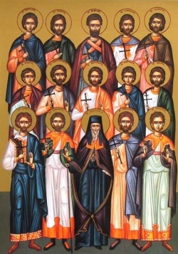 მოწამეები: ტერენტი, პომპიოს, აფრიკანე, მაქსიმე, ზენონ, ალექსანდრე, თეოდორე და სხვანი ოცდაცამეტნი (III) - 28 ოქტომბერი (10 ნოემბერი)