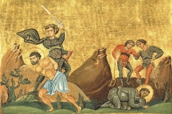 წმიდანი მოწამენი: თეოპემპტი ნიკომიდიელი ეპისკოპოსი და თეონა მოგვყოფილი (+303 წელს) - 05 (18) იანვარი