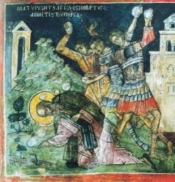ღირსმოწამე დომენტი სპარსი და მისი ორი მოწაფე (+363) - 07 (20) აგვისტო